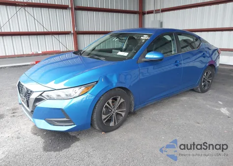 2021 Nissan Sentra Sv Xtronic Cvt из США, поврежденный, VIN 3N1AB8CV8MY317639